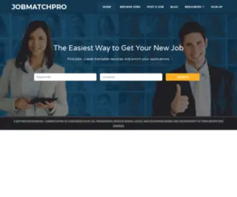 Jobmatchpro.net(Find your dream job today) Screenshot