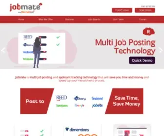 Jobmate.co.uk(Multi Job Posting Software) Screenshot