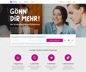 Jobmensa.de(Die Jobbörse für Student) Screenshot