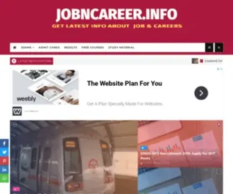 Jobncareer.info(Jobncareer info) Screenshot