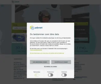 Jobnet.dk(Forside) Screenshot