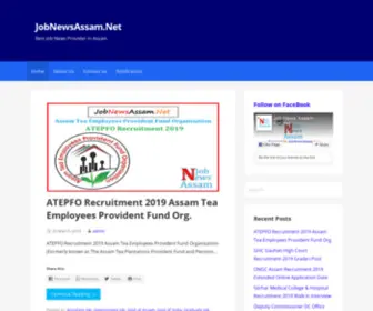 Jobnewsassam.net(Best Job News Provider in Assam) Screenshot