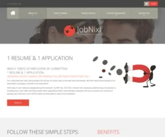 Jobnixi.com(Reach Thousands of Employers) Screenshot