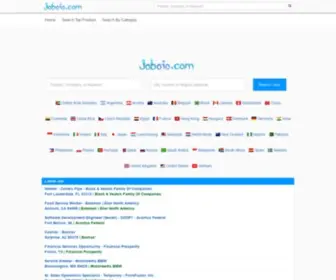 Joboio.com(United States Job Search) Screenshot