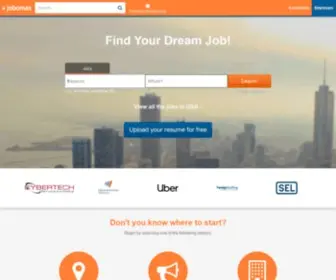 Jobomas.com(Jobs and Vacancies in Netherlands) Screenshot