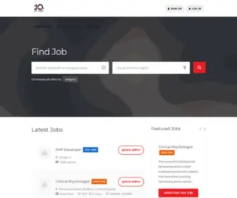 Joboutliers.com(Employers) Screenshot