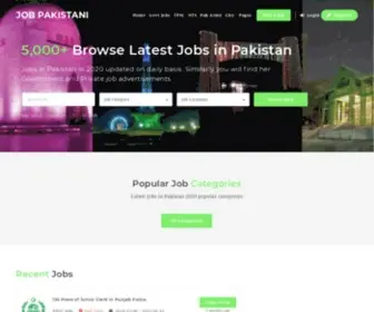 Jobpakistani.com(Jobs in Pakistan) Screenshot