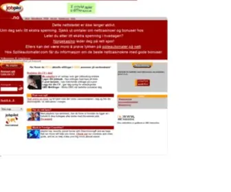 Jobpilot.no(Velkommen til) Screenshot