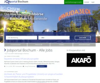 Jobportal-Bochum.de(Jobportal Bochum) Screenshot