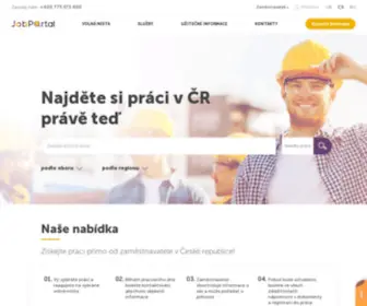 Jobportal.com.ua(Робота за кордоном легально і без ризиків. JobPortal) Screenshot