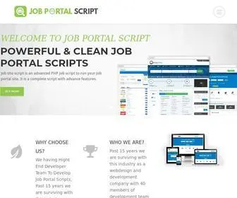 Jobportalscript.com(PHP Job script) Screenshot