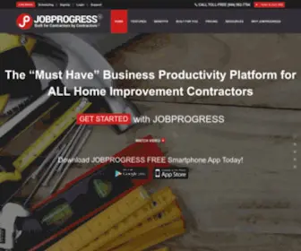 Jobprogress.com(Job progress) Screenshot