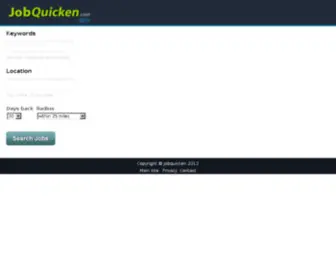 JobQuicken.com(jobquicken) Screenshot