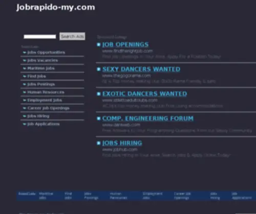 Jobrapido-MY.com(Jobs, job vacancy) Screenshot