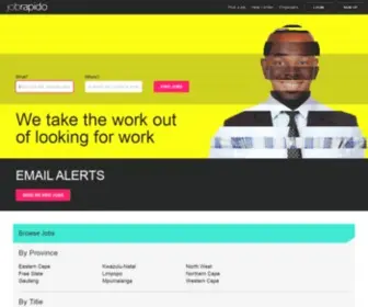Jobrapido.co.za(Jobs, Vacancies, Careers) Screenshot