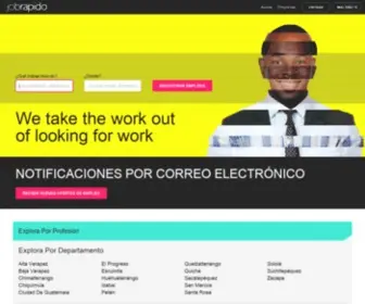 Jobrapido.com.gt(Trabajo, empleos) Screenshot