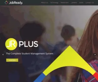 Jobready.com.au(Leading SaaS provider for Education and Employment) Screenshot