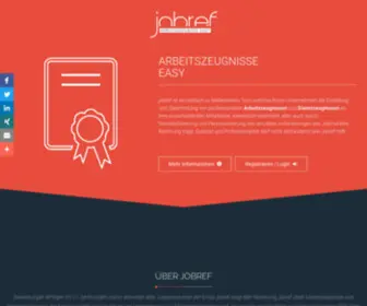 Jobref.de(Arbeitszeugnisse easy) Screenshot