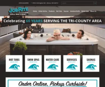 Jobritepools.com(Job-Rite Pool & Spa Supplies) Screenshot