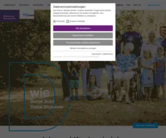 Jobs-Diakonie.de(Diakonie Bamberg) Screenshot