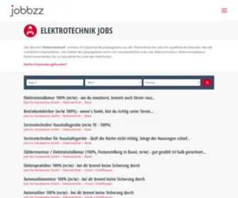 Jobs-Elektrotechnik.ch(Jobbzz Elektro Jobs) Screenshot