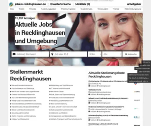 Jobs-IN-Recklinghausen.de(Stellenangebote Recklinghausen) Screenshot