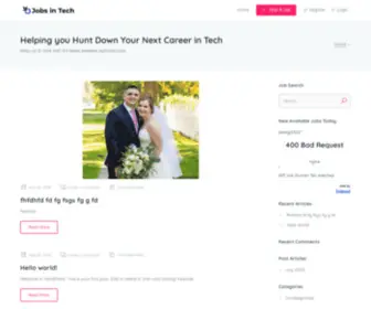Jobs-IN-Tech.com(Jobs in Tech) Screenshot