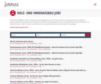 Jobs-Innenausbau-Holzbau.ch(Jobbzz Holzbau Jobs) Screenshot