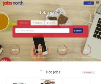 Jobs-North.co.uk(Jobs North) Screenshot