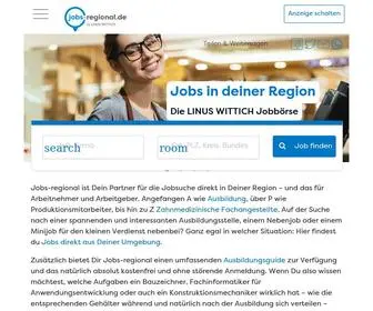 Jobs-Regional.de(Jobs aus deiner Region) Screenshot