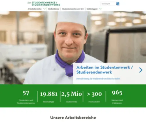 Jobs-Studentenwerke.de(Jobs Studentenwerke) Screenshot
