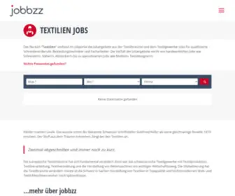 Jobs-Textilien.ch(Jobbzz Textil Jobs) Screenshot