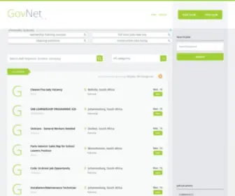 Jobs-Vacancies.net(Govnet) Screenshot
