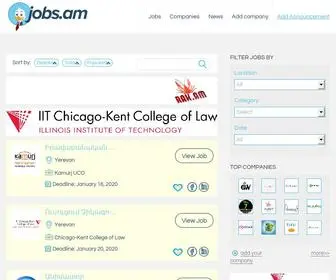 Jobs.am(Find the best jobs in Armenia) Screenshot
