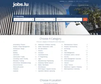 Jobs.lu(Jobs in Luxembourg) Screenshot