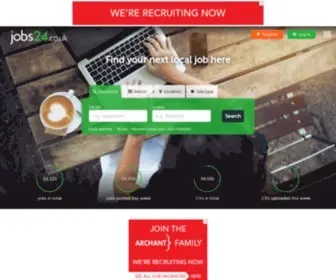 Jobs24.co.uk(Find local jobs) Screenshot