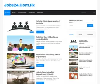 Jobs24.com.pk(Jobs 24) Screenshot