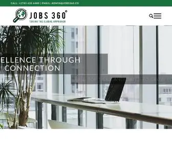 Jobs360.co(Jobs 360) Screenshot