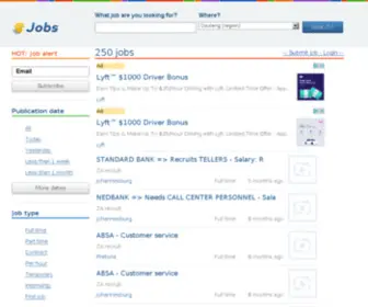 Jobsafari.co.za(Jobs in south africa) Screenshot