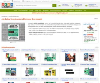 Jobsafetyscoreboards.com(Safety Scoreboards) Screenshot