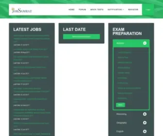 Jobsamrat.com(Job Samrat) Screenshot