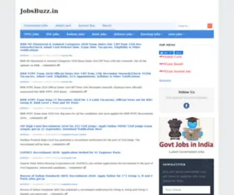 Jobsbuzz.in(Government Jobs 2021) Screenshot