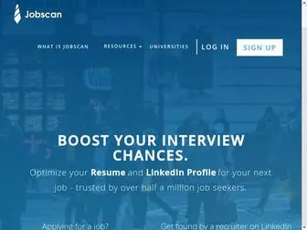 Jobscan.co Screenshot