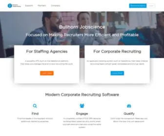 Jobscience.com(Bullhorn Jobscience) Screenshot