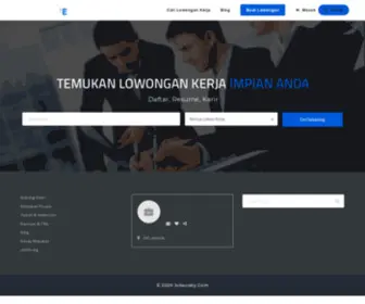 Jobsciety.com(Pasang & Cari Lowongan Kerja) Screenshot