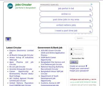 Jobscircular.com(A Job Portal in bangladesh) Screenshot