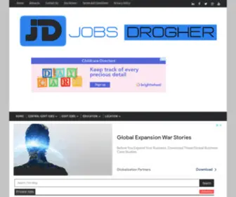 Jobsdrogher.com(Jobs Drogher) Screenshot