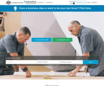 Jobsearch.gov.au(Jobactive) Screenshot