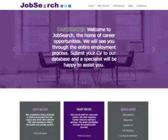 Jobsearchsl.com(JobSearch (SL)) Screenshot