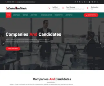 Jobseekersvideonetwork.com(Job Seekers Video Network) Screenshot